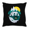 camplove Throw Pillow