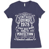 Vintage 1978 Ladies Fitted T-Shirt