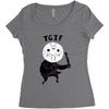 tgif Women's Triblend Scoop T-shirt