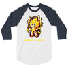 super sonic 3/4 Sleeve Shirt