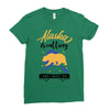 alaska is calling and i must go Ladies Fitted T-Shirt
