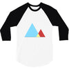 mountains 3/4 Sleeve Shirt