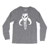 mandalorian symbol star wars tee boba fett bantha skull jedi sith Long Sleeve Shirts