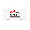 fear the goat License Plate