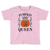 halloween pumpkin queen Toddler T-shirt