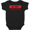 do not look honey back Baby Bodysuit