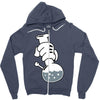 mickey get high Zipper Hoodie