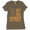 kill people funny Ladies Fitted T-Shirt