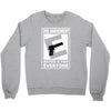 second amendment rated e for everyone Crewneck Sweatshirt