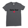 Game Over Ladies Fitted T-Shirt
