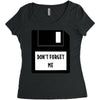 Don't Forget Me Disk Women's Triblend Scoop T-shirt