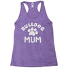 bulldog mum Racerback Tank