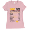 Taurus Facts Servings Per Container Ladies Fitted T-Shirt