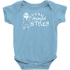 oppan gangnam style  funny Baby Onesie