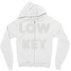 low key Zipper Hoodie