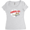 alice in zombieland Women's Triblend Scoop T-shirt