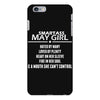 Smartass May Girl iPhone 6 Plus/6s Plus Case