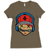 music boy Ladies Fitted T-Shirt
