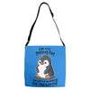 chubby penguin Adjustable Strap Totes