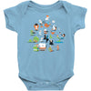 alpha battle Baby Onesie