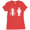 ant man Ladies Fitted T-Shirt