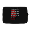 keep moving forward Laptop sleeve