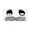 geeks vs nerds License Plate