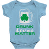 drunk lives matter Baby Bodysuit