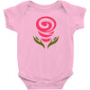 cute flowers Baby Bodysuit