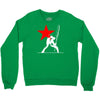 he clash inspired long sleeve Crewneck Sweatshirt
