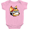 halftone fox (regular) Baby Onesie