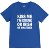 kiss me i'm drunk or irish V-Neck Tee