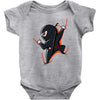 he&rsquo;s coming to get you Baby Onesie