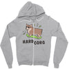 hard corg Zipper Hoodie