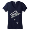 boombox Women's V-Neck T-Shirt