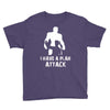 I Have A Plan Attack Youth Tee
