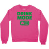 drink mode on (2) Crewneck Sweatshirt