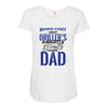 Behind Every Great Driller's Daughters Is A Truly Amazing Dad Maternity Scoop Neck T-shirt
