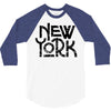 new york 2 3/4 Sleeve Shirt