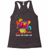 earth day every day Racerback Tank