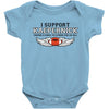 I Support Kaepernick Baby Onesie