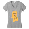 the floor is lava Women's V-Neck T-Shirt