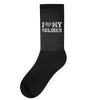 i love my soldier regular camouflage Socks