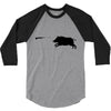 boar hunting 3/4 Sleeve Shirt