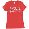 autistic ninja Ladies Fitted T-Shirt