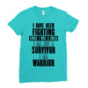 i am warrior Ladies Fitted T-Shirt