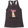 chihuahua mom Racerback Tank