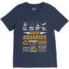 Born Arquarius Multitasking Problem Solving Tees V-Neck Tee