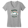 happy to see you Women's V-Neck T-Shirt