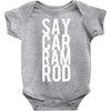 say car ram rod Baby Onesie